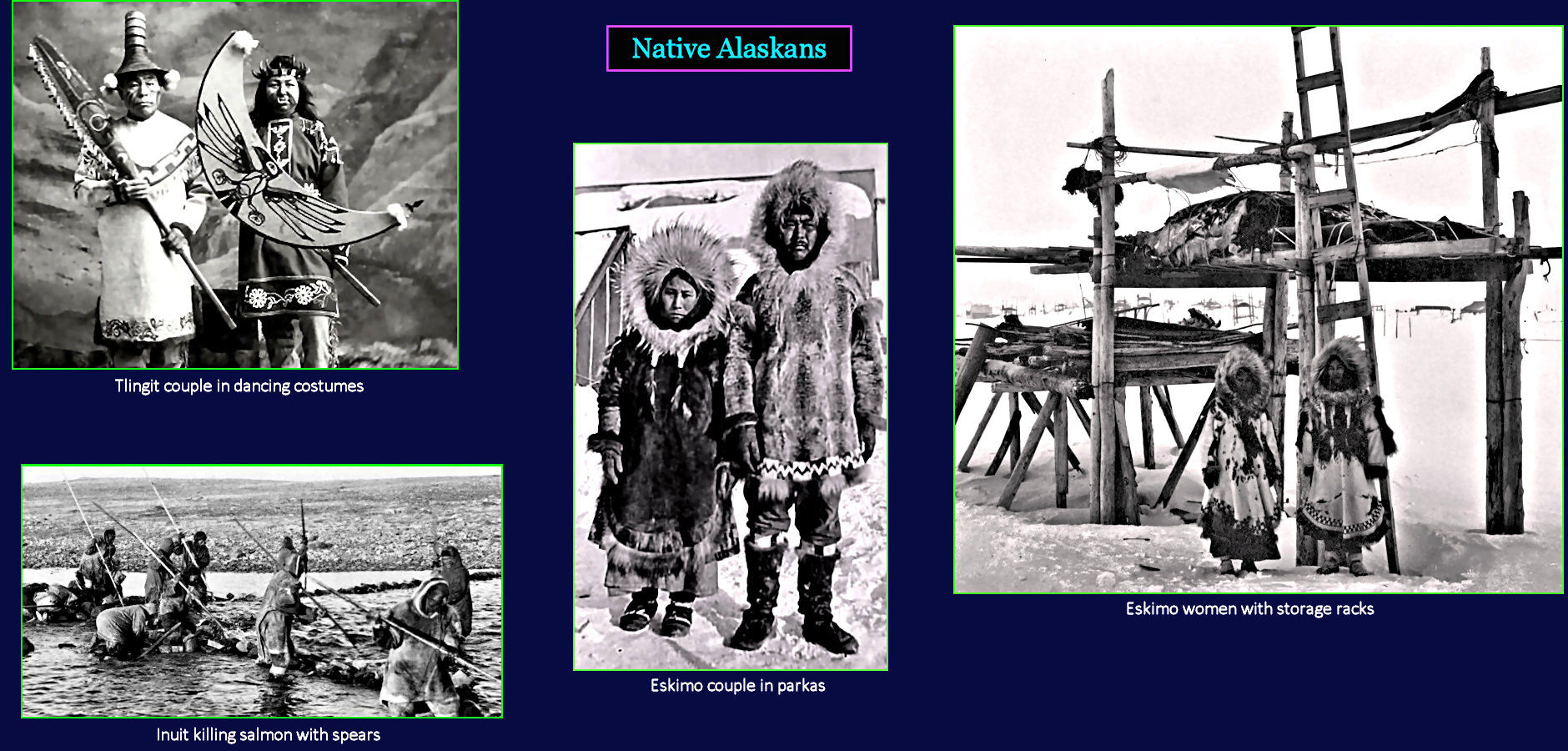 Alaskan Indians, 1910